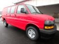 2018 Red Hot Chevrolet Express 2500 Cargo WT  photo #10