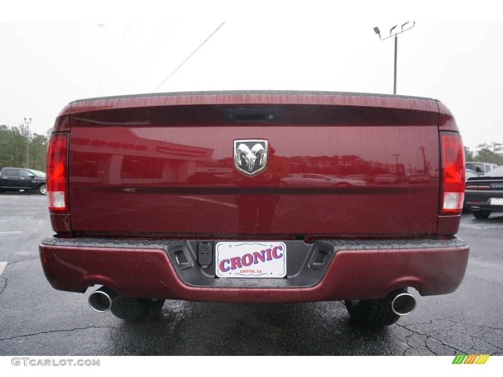 2018 1500 Express Quad Cab - Delmonico Red Pearl / Black/Diesel Gray photo #6