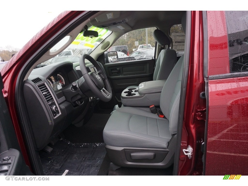 2018 1500 Express Quad Cab - Delmonico Red Pearl / Black/Diesel Gray photo #9