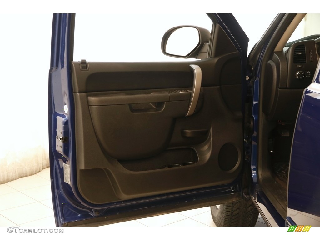 2013 Silverado 1500 LT Extended Cab 4x4 - Blue Topaz Metallic / Ebony photo #4