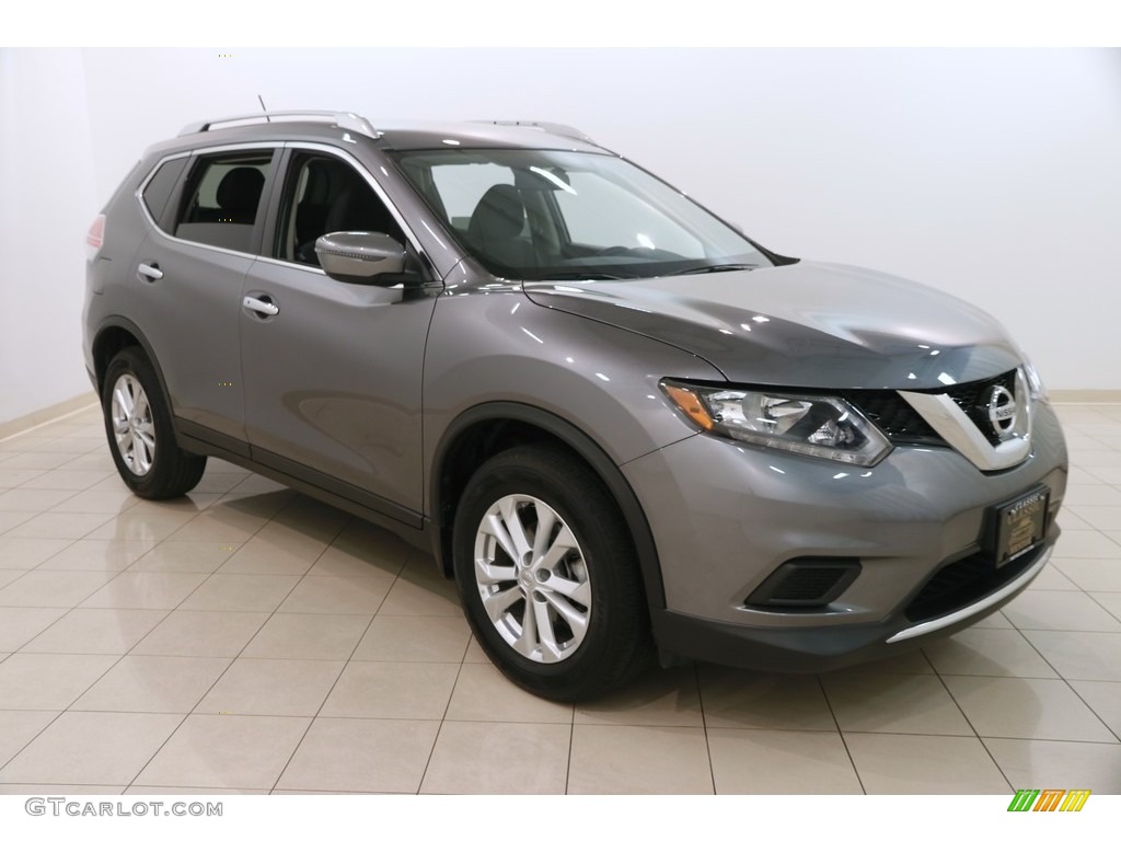 2016 Rogue SV AWD - Gun Metallic / Charcoal photo #1