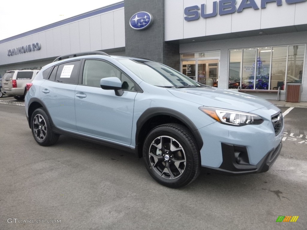 2018 Crosstrek 2.0i Premium - Cool Gray Khaki / Black photo #1