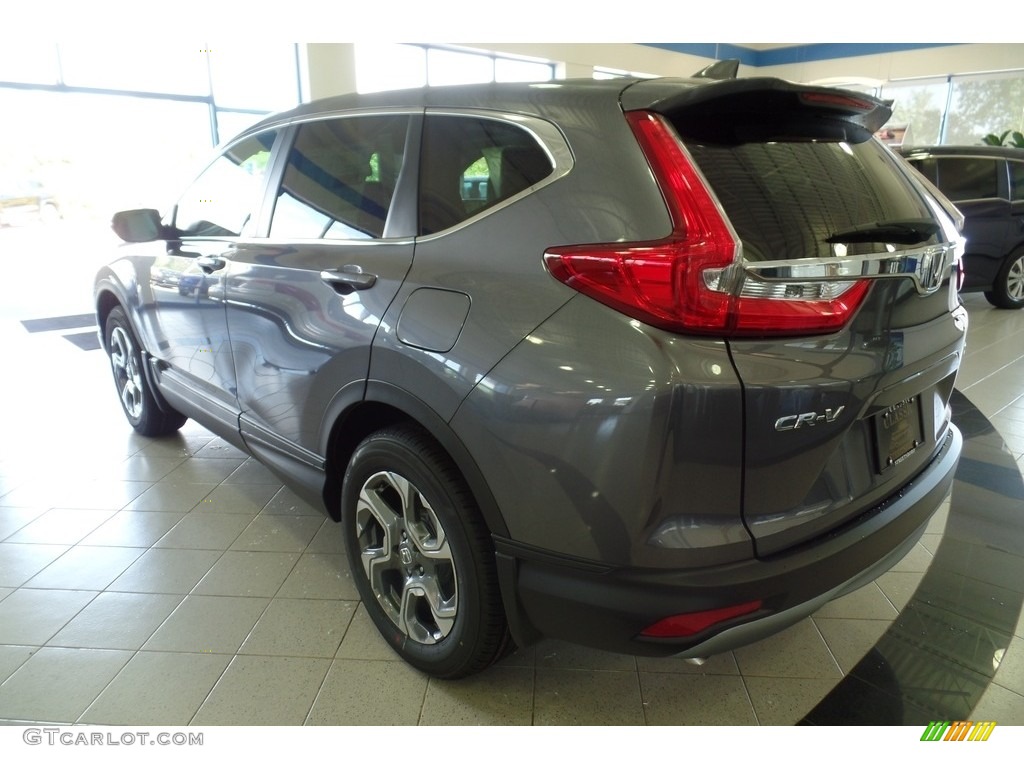 2018 CR-V EX-L AWD - Modern Steel Metallic / Gray photo #2