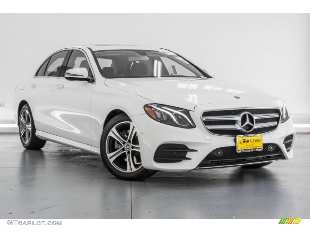 2018 E 300 Sedan - Polar White / Black photo #12