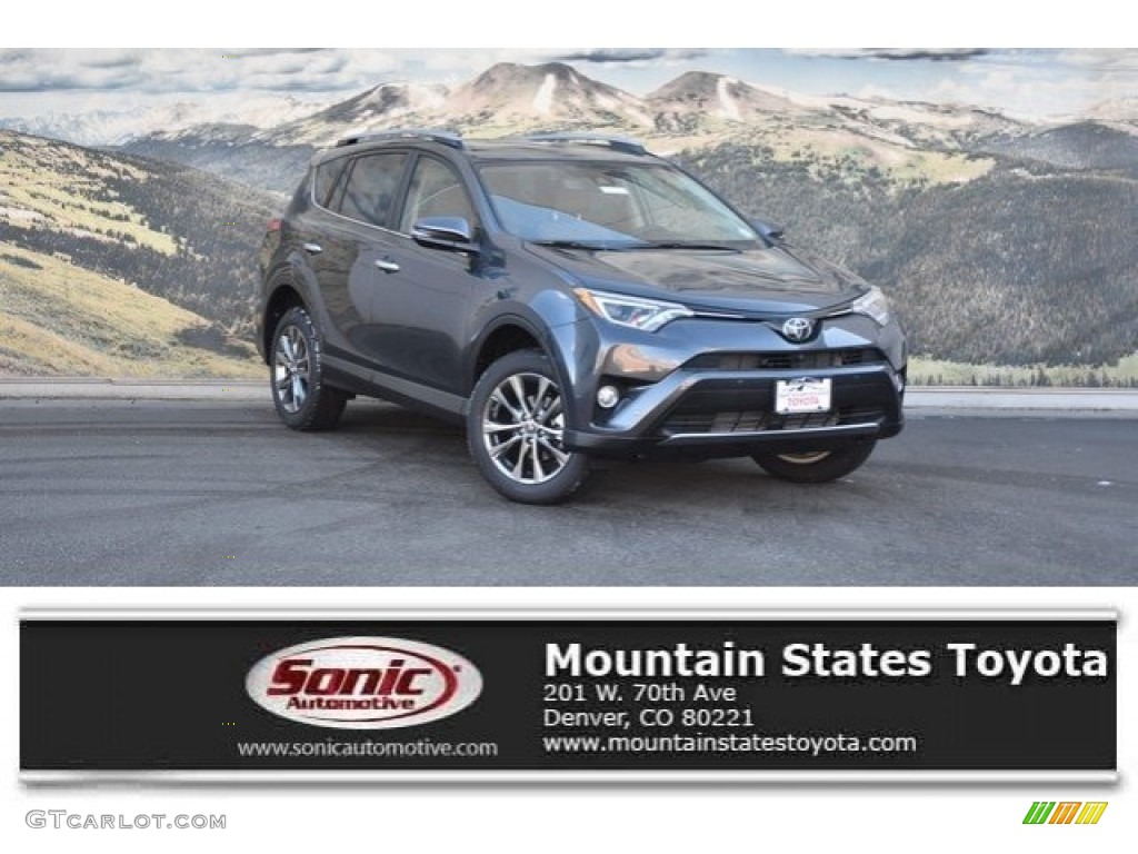 2018 RAV4 Limited AWD - Magnetic Gray Metallic / Black photo #1