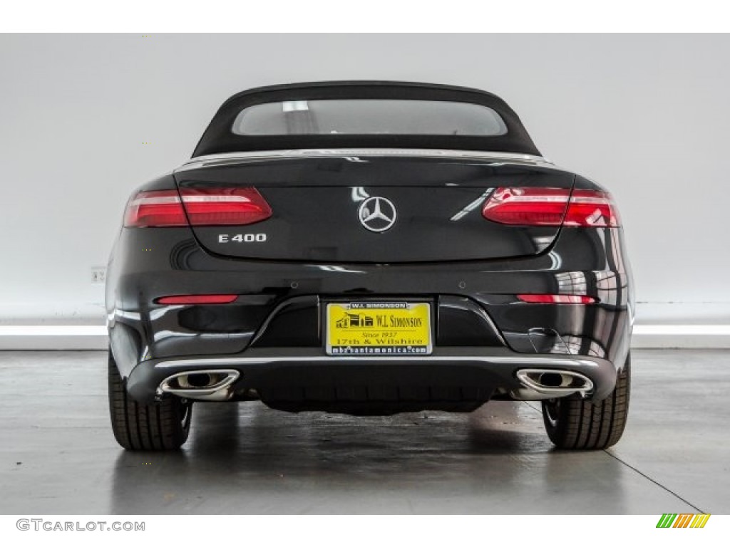 2018 E 400 Convertible - Black / Saddle Brown/Black photo #4