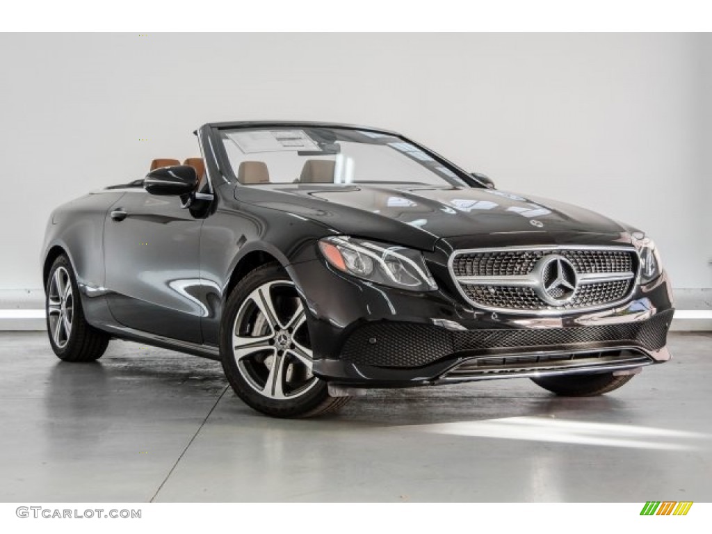 2018 E 400 Convertible - Black / Saddle Brown/Black photo #12