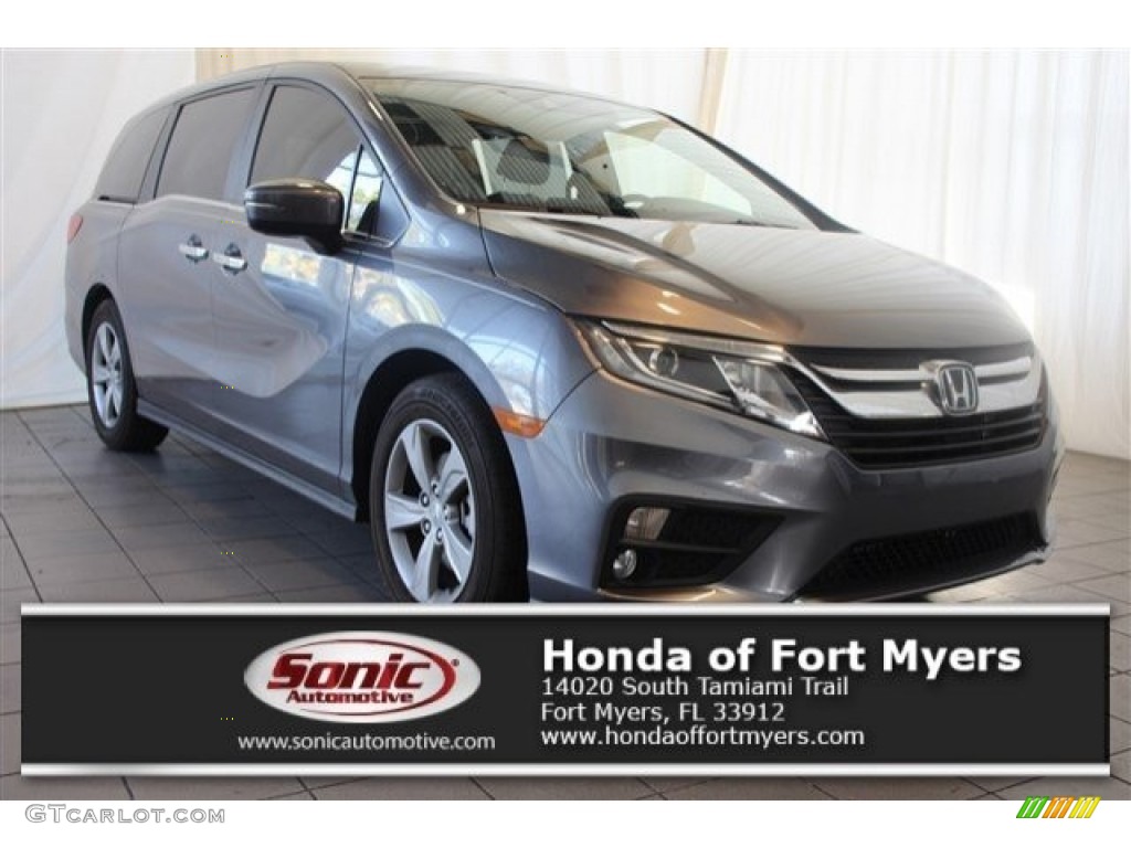 2018 Odyssey EX - Modern Steel Metallic / Gray photo #1