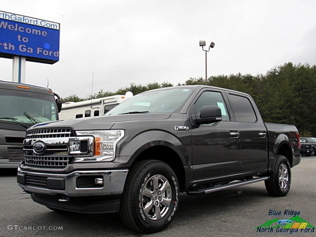 2018 F150 XLT SuperCrew 4x4 - Magnetic / Earth Gray photo #1