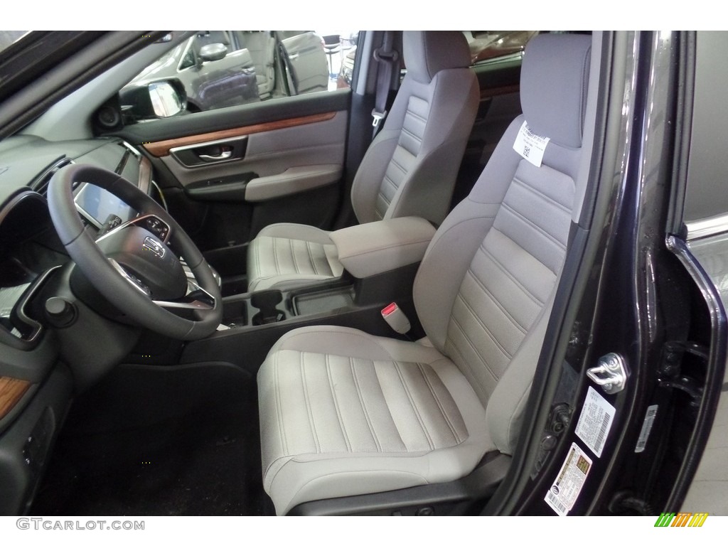 Gray Interior 2018 Honda CR-V EX AWD Photo #124590981