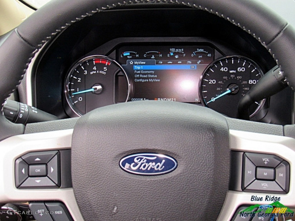 2018 F250 Super Duty Lariat Crew Cab 4x4 - Magma Red / Camel photo #17