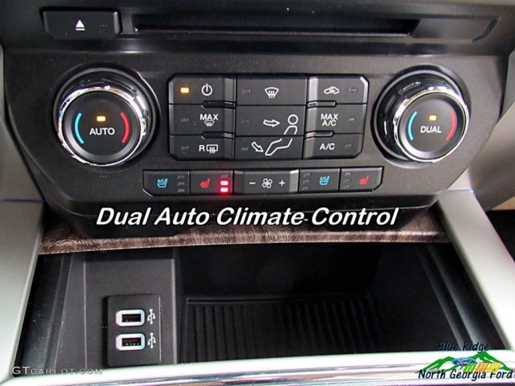 2018 F250 Super Duty Lariat Crew Cab 4x4 - Magma Red / Camel photo #25