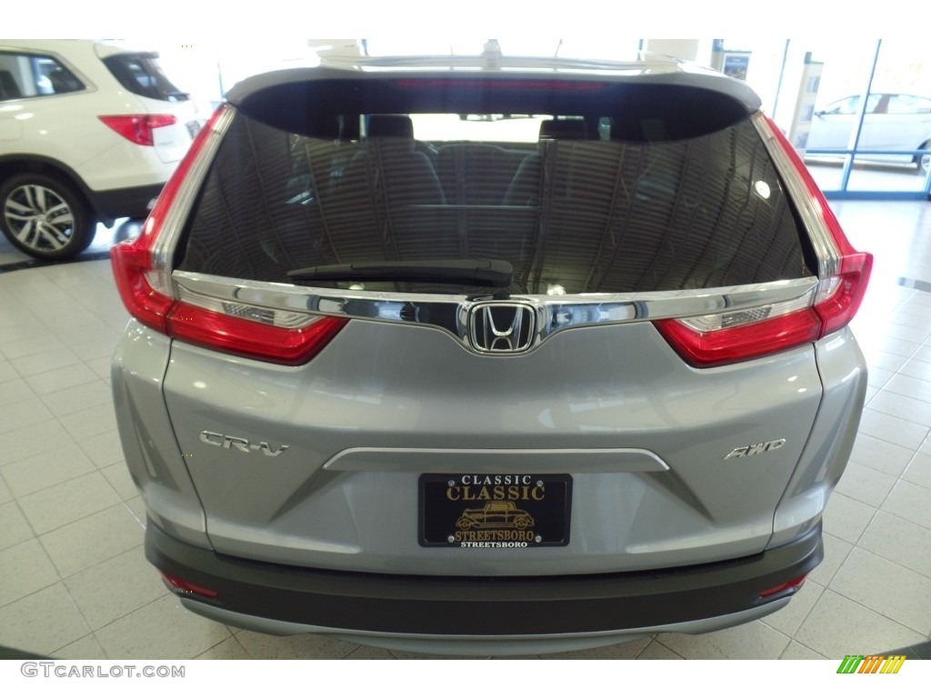 2018 CR-V EX AWD - Lunar Silver Metallic / Gray photo #4