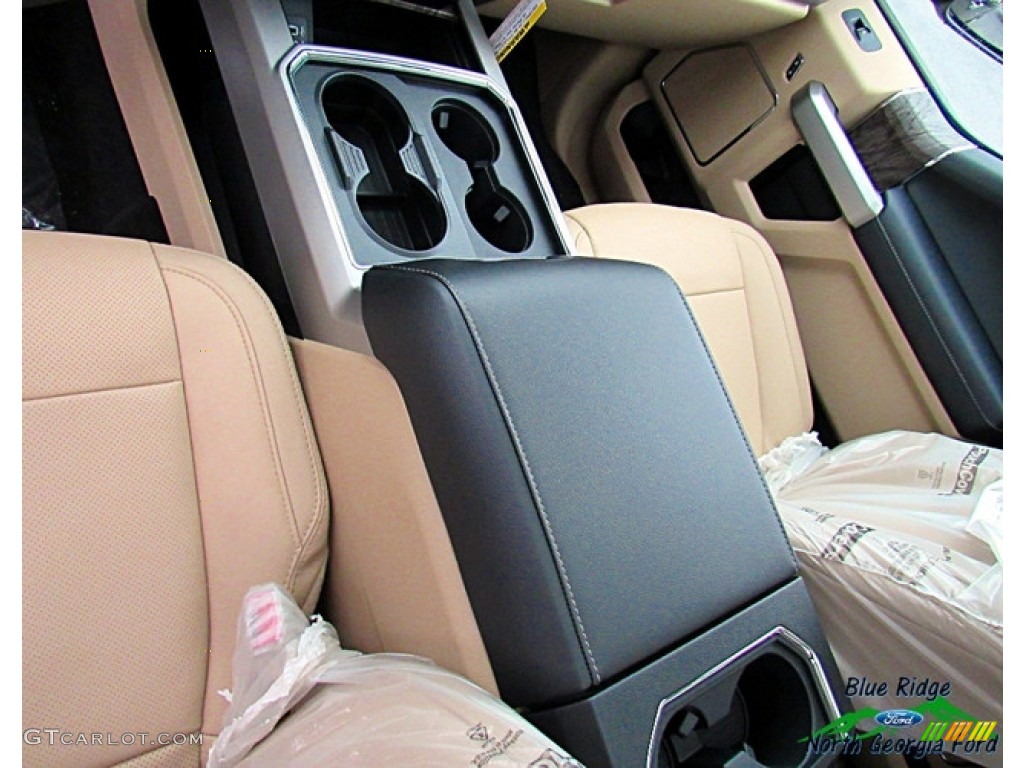 2018 F250 Super Duty Lariat Crew Cab 4x4 - Magma Red / Camel photo #32
