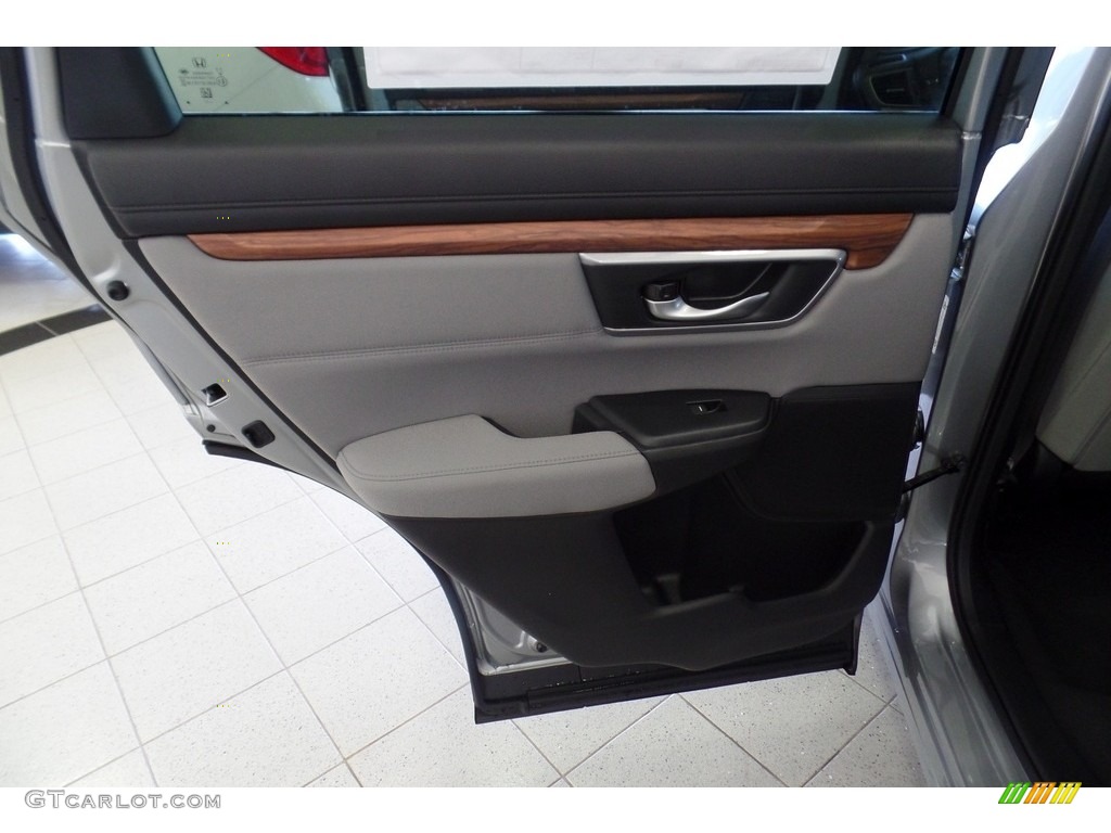 2018 CR-V EX AWD - Lunar Silver Metallic / Gray photo #9