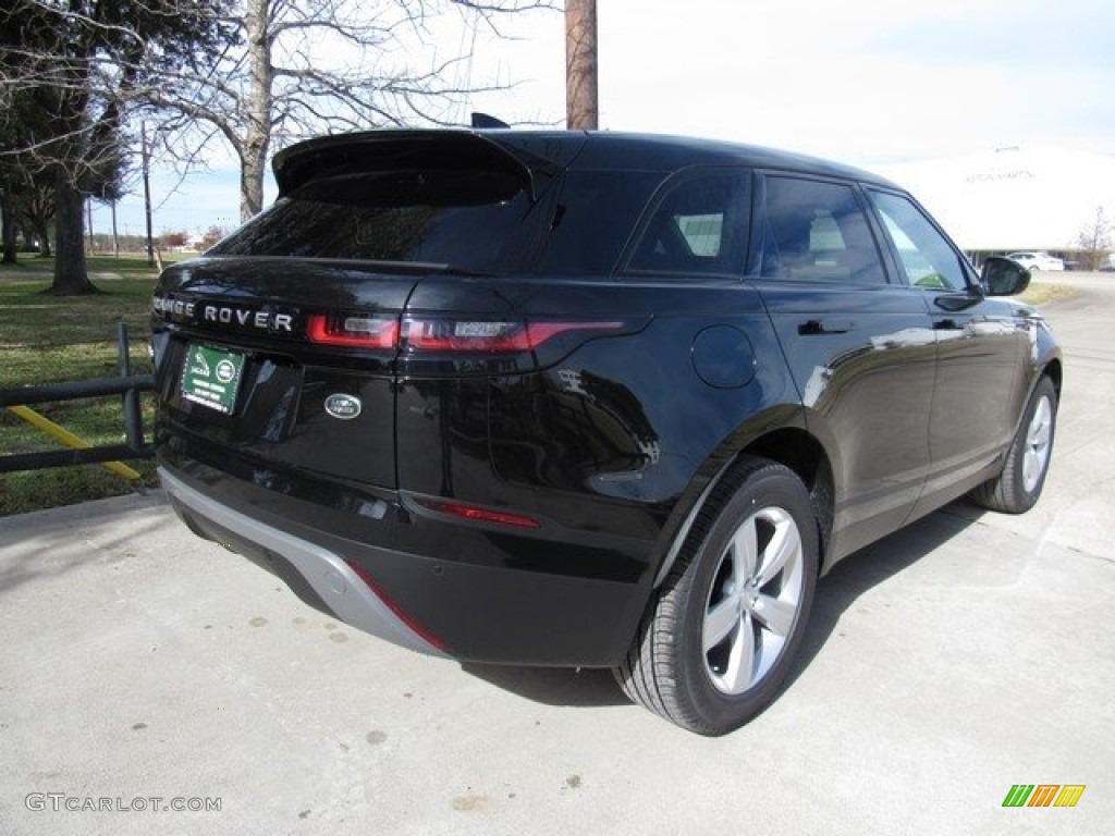 2018 Range Rover Velar S - Santorini Black Metallic / Acorn/Ebony photo #7