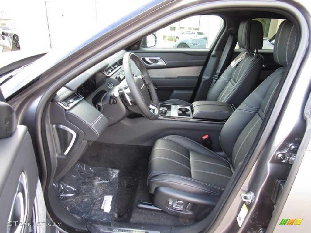 Ebony Interior 2018 Land Rover Range Rover Velar R Dynamic HSE Photo #124592096