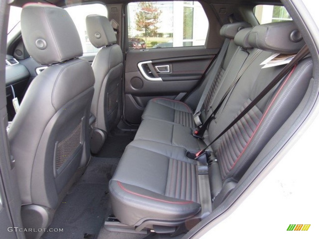 Ebony/Pimento Interior 2018 Land Rover Discovery Sport HSE Photo #124592729