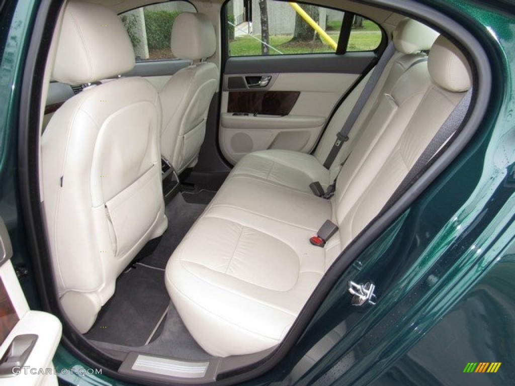 2009 Jaguar XF Supercharged Rear Seat Photo #124593771