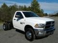 Bright White - 3500 Tradesman Regular Cab 4x4 Chassis Photo No. 4