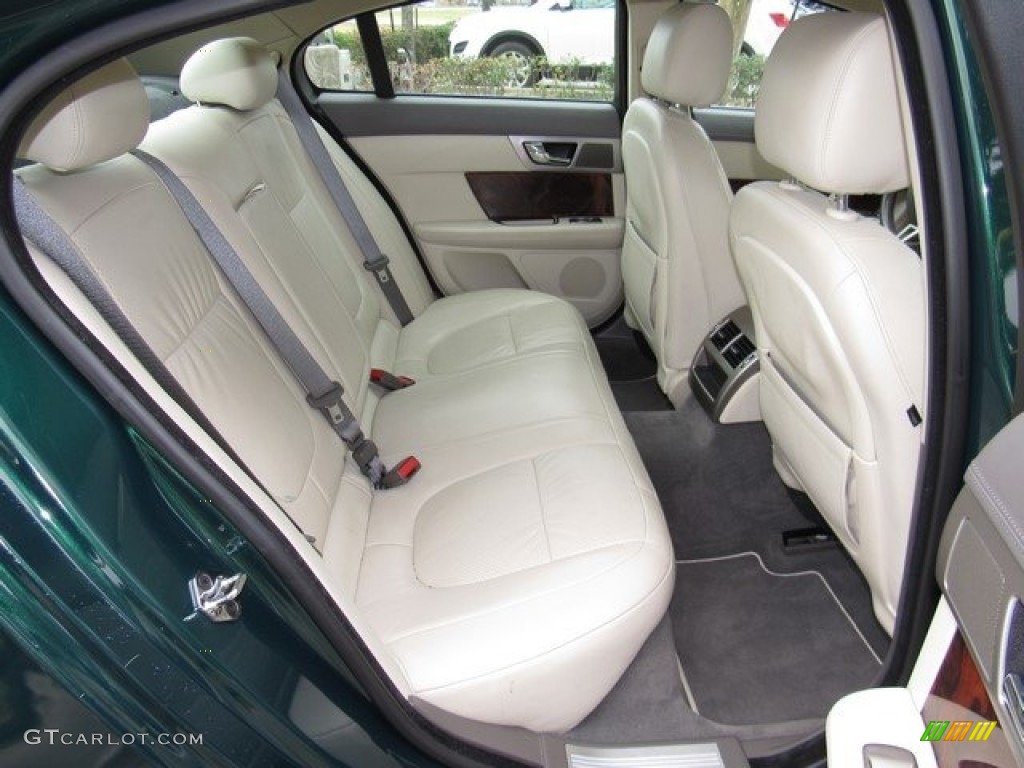 2009 Jaguar XF Supercharged Rear Seat Photo #124593996