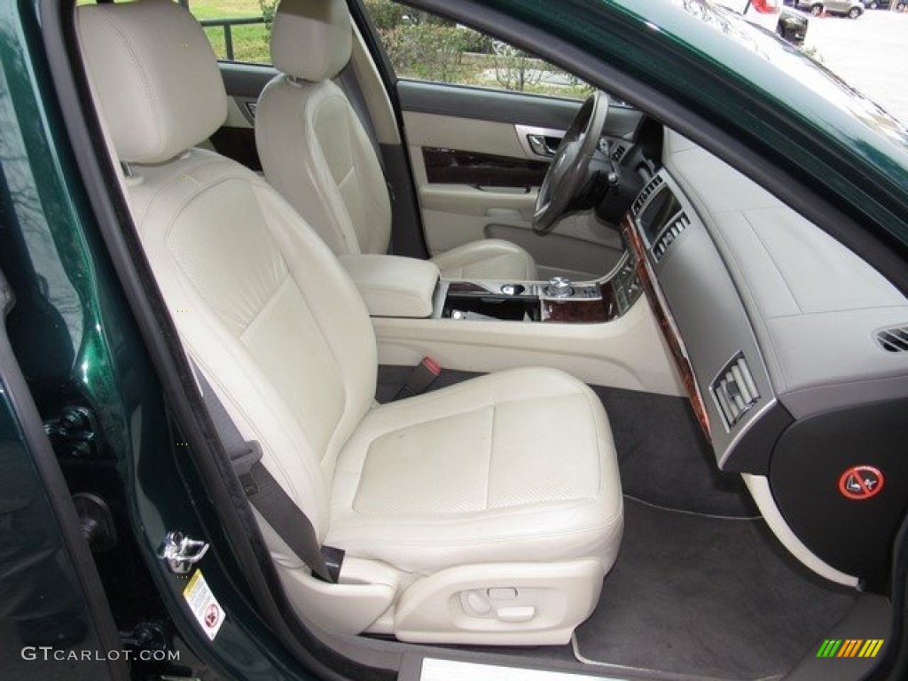Ivory/Oyster Interior 2009 Jaguar XF Supercharged Photo #124594008
