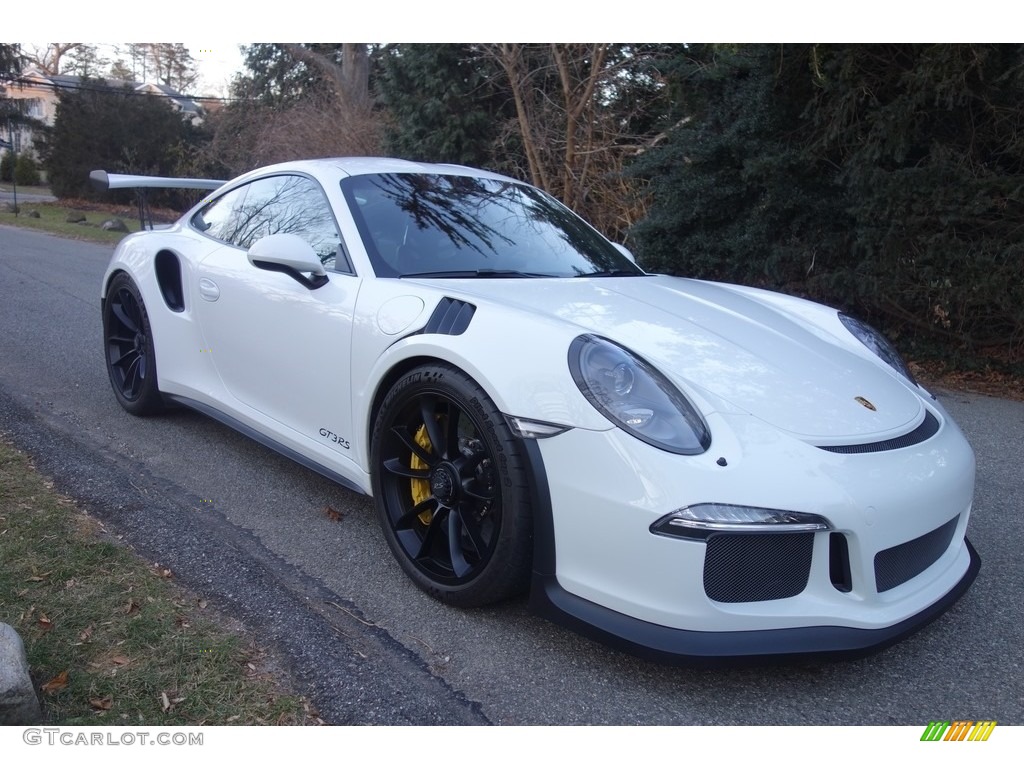 2016 911 GT3 RS - White / Black/Garnet Red photo #9