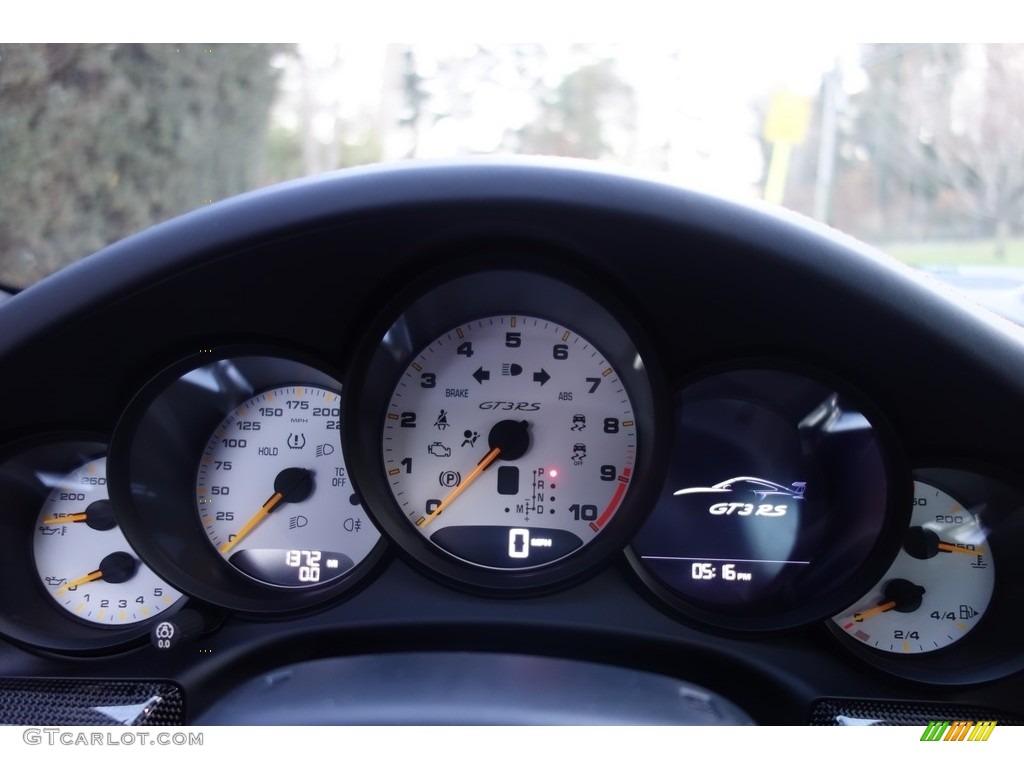 2016 Porsche 911 GT3 RS Gauges Photo #124596096