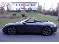 2013 Agate Grey Metallic Porsche 911 Carrera 4S Cabriolet  photo #3