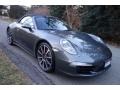 2013 Agate Grey Metallic Porsche 911 Carrera 4S Cabriolet  photo #6