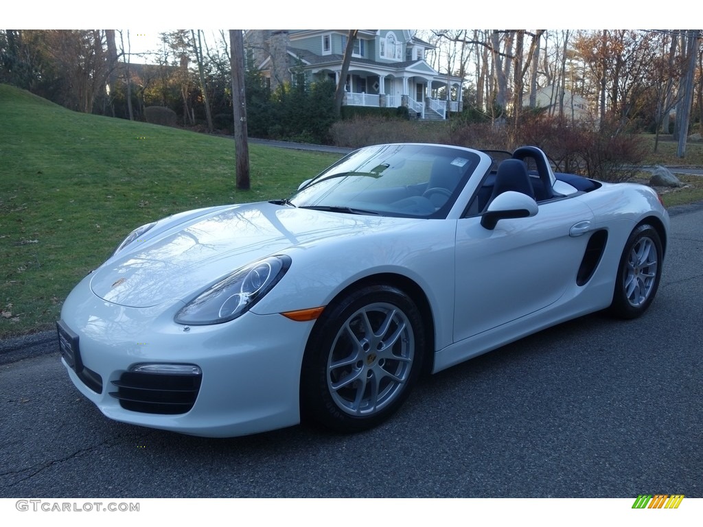 2015 Boxster  - White / Yachting Blue photo #1