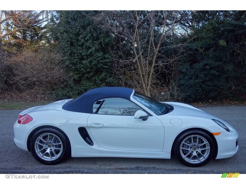 2015 Boxster  - White / Yachting Blue photo #7