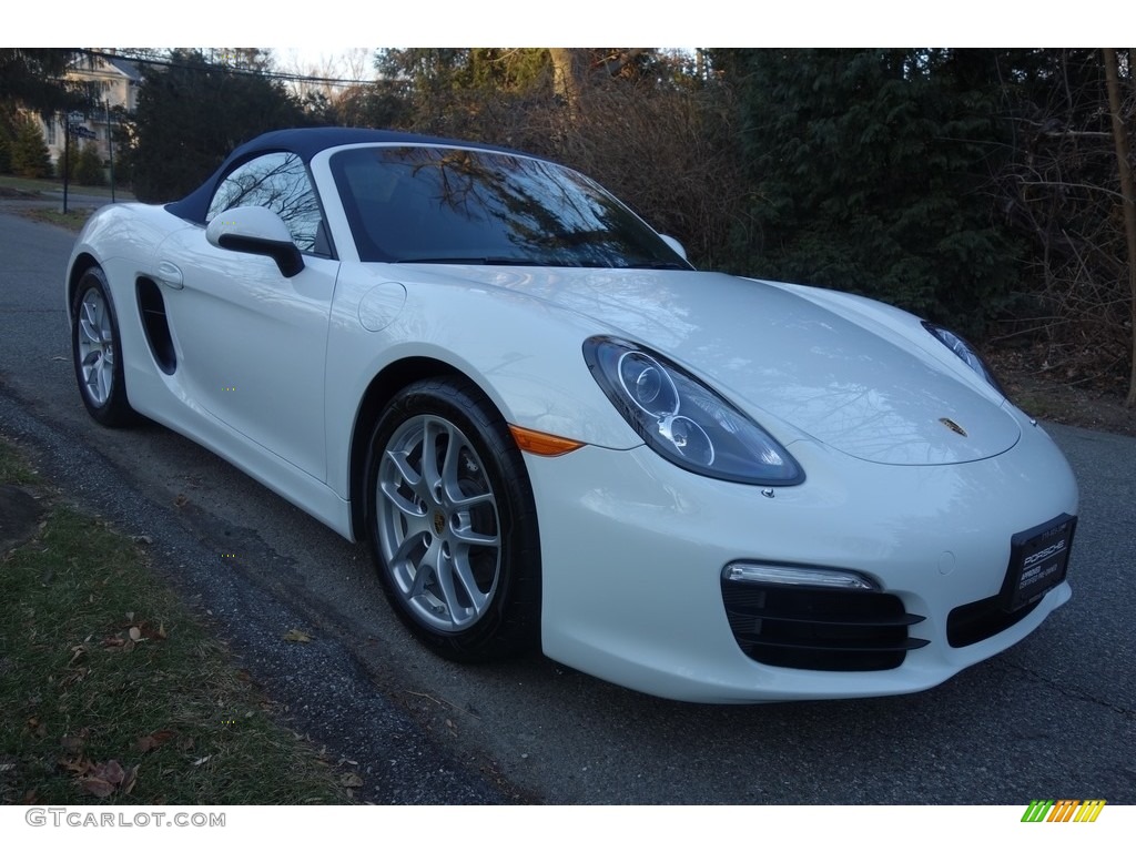2015 Boxster  - White / Yachting Blue photo #8