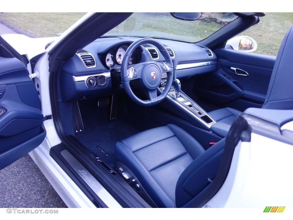 2015 Boxster  - White / Yachting Blue photo #11