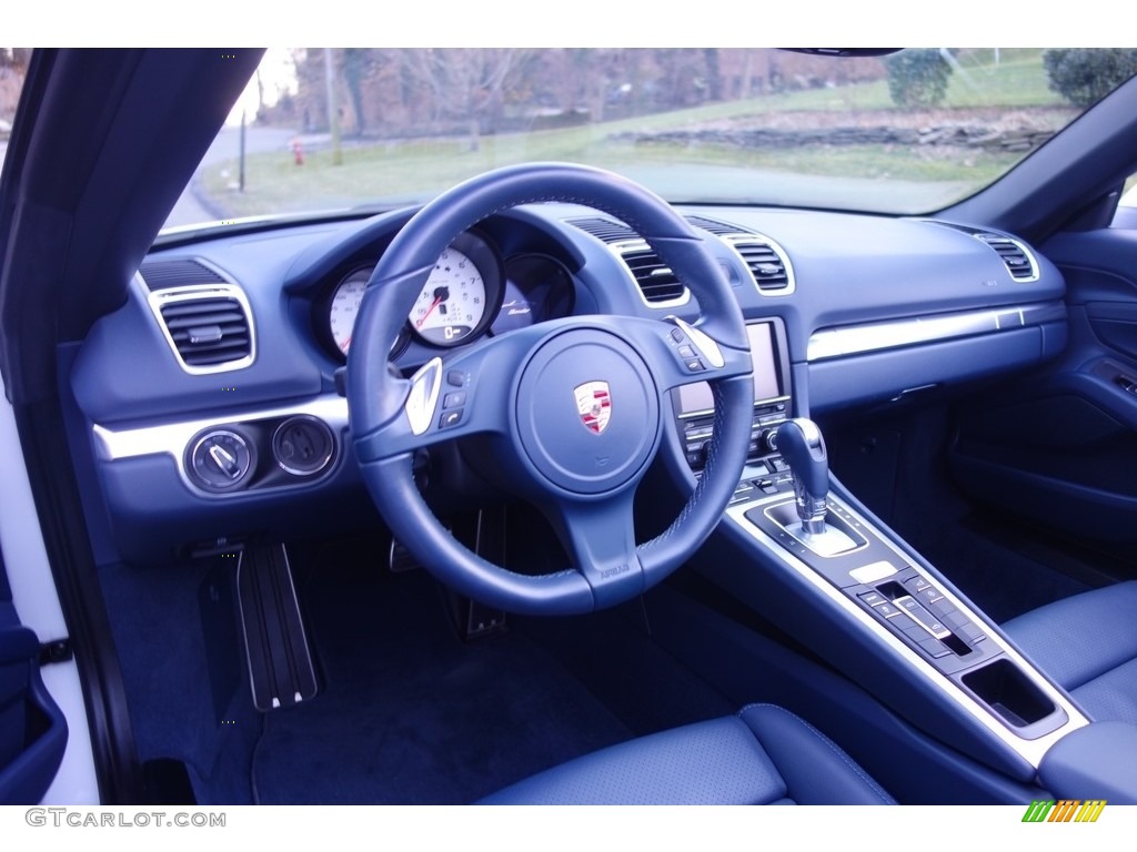 2015 Boxster  - White / Yachting Blue photo #18