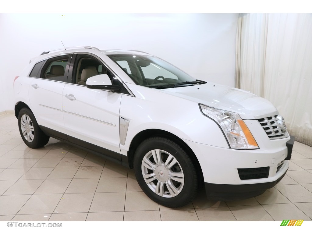 2015 SRX Luxury AWD - Platinum Ice Tricoat / Shale/Brownstone photo #1