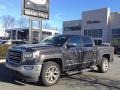 Light Steel Gray Metallic - Sierra 1500 SLT Crew Cab 4WD Photo No. 2