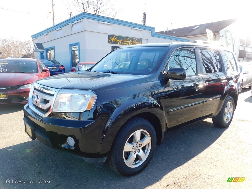 2009 Pilot EX-L 4WD - Formal Black / Black photo #3
