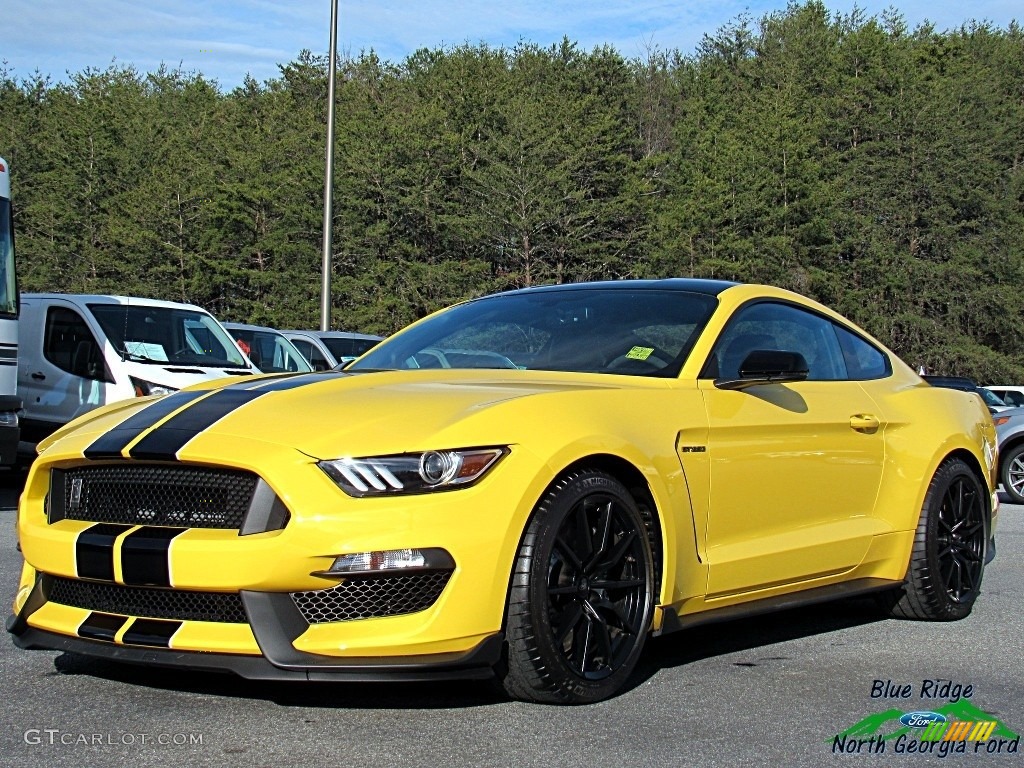 Triple Yellow Ford Mustang
