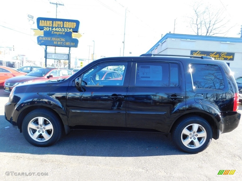 2009 Pilot EX-L 4WD - Formal Black / Black photo #4