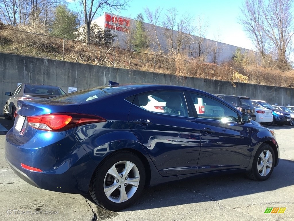 2016 Elantra Value Edition - Blue / Beige photo #4