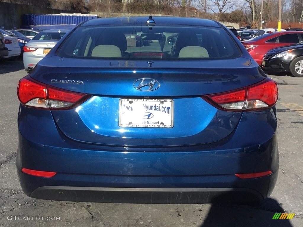 2016 Elantra Value Edition - Blue / Beige photo #5