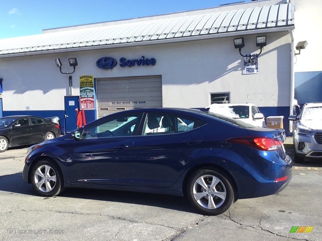 2016 Elantra Value Edition - Blue / Beige photo #6