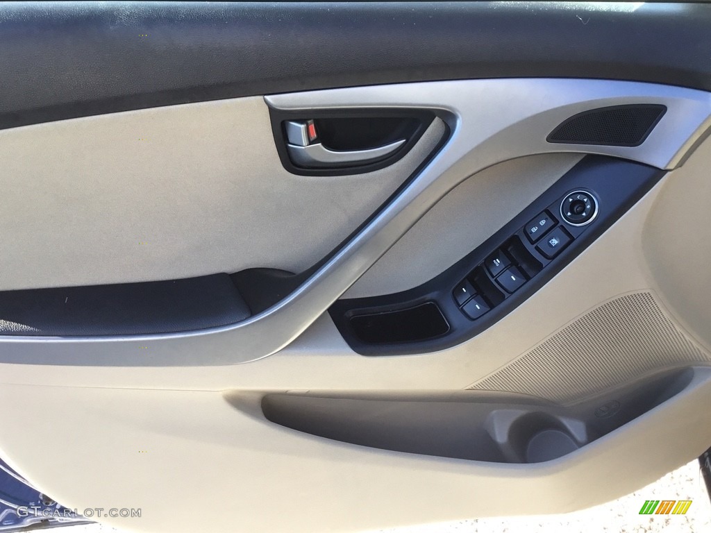 2016 Elantra Value Edition - Blue / Beige photo #7