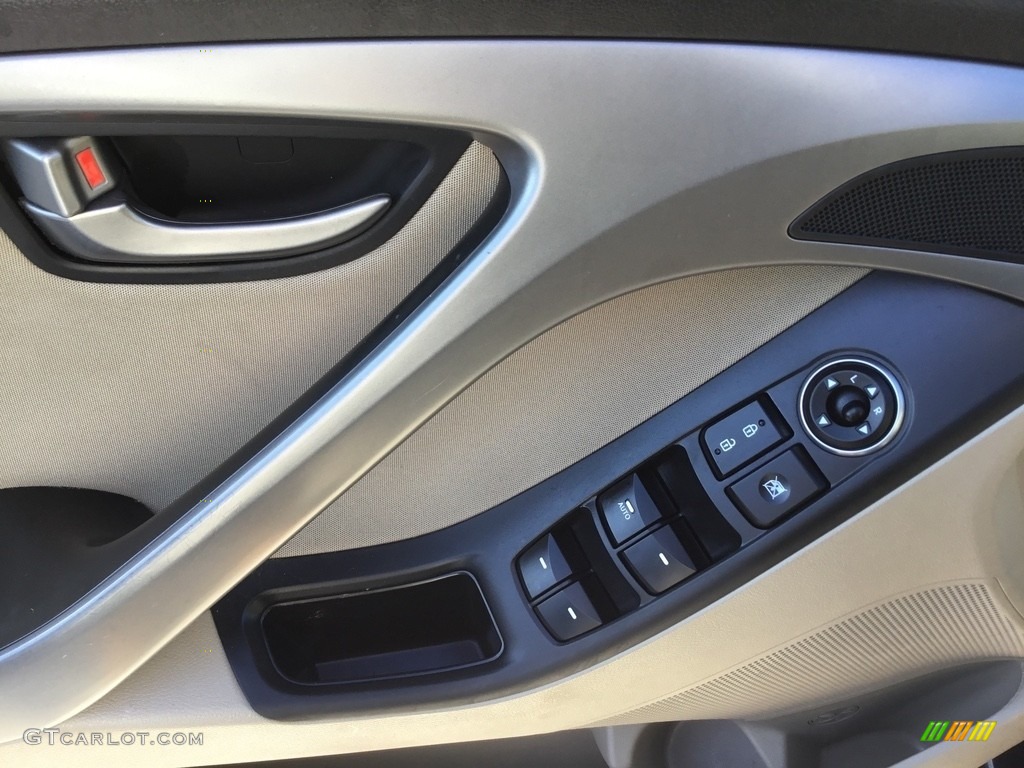 2016 Elantra Value Edition - Blue / Beige photo #8