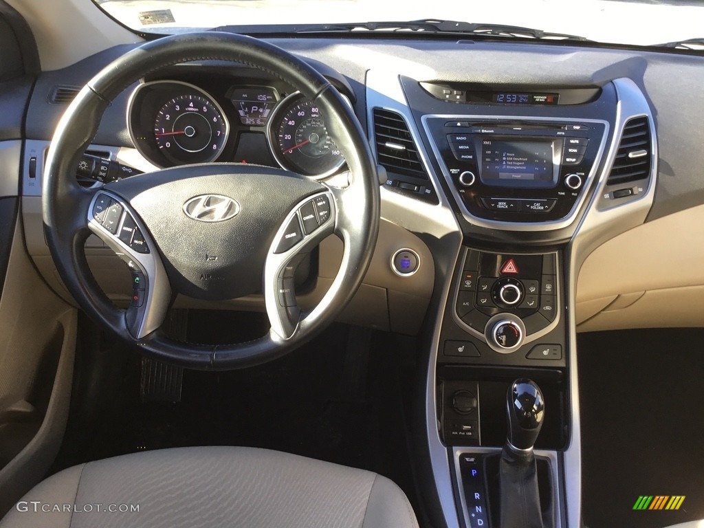 2016 Elantra Value Edition - Blue / Beige photo #12