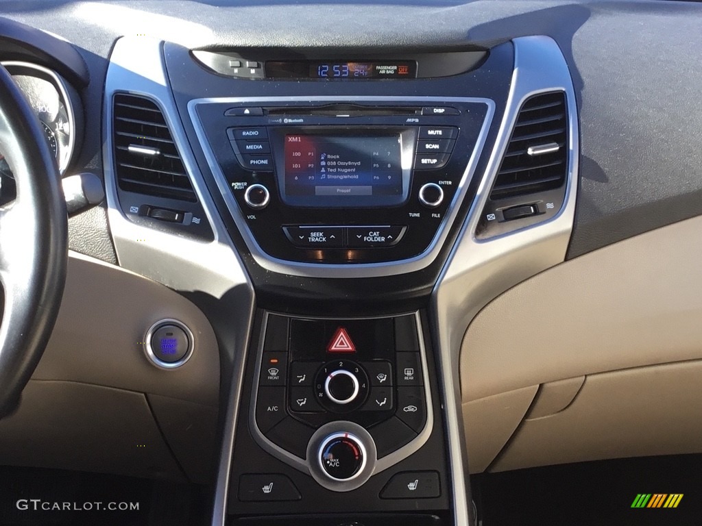 2016 Elantra Value Edition - Blue / Beige photo #13