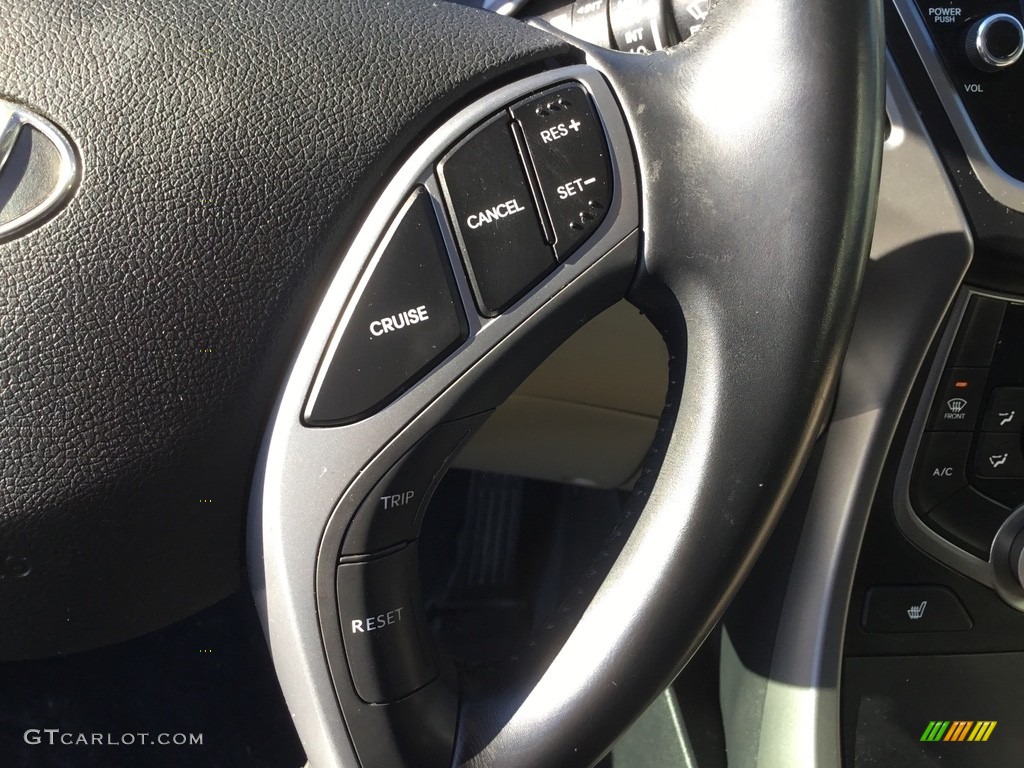 2016 Elantra Value Edition - Blue / Beige photo #18