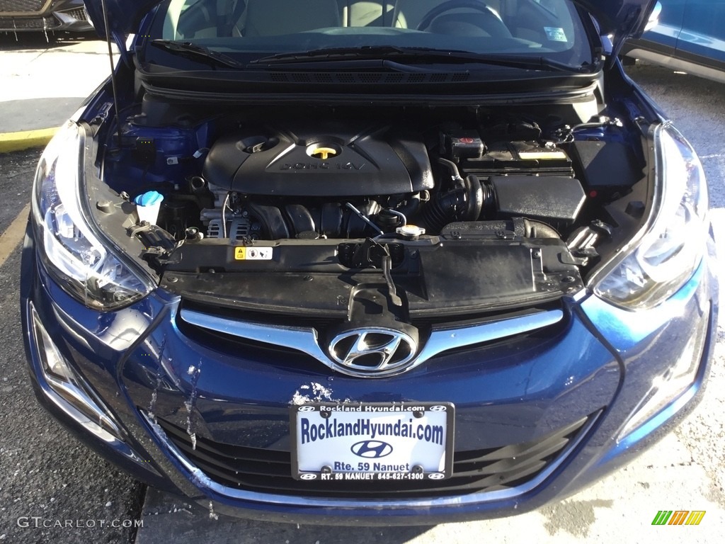 2016 Elantra Value Edition - Blue / Beige photo #29