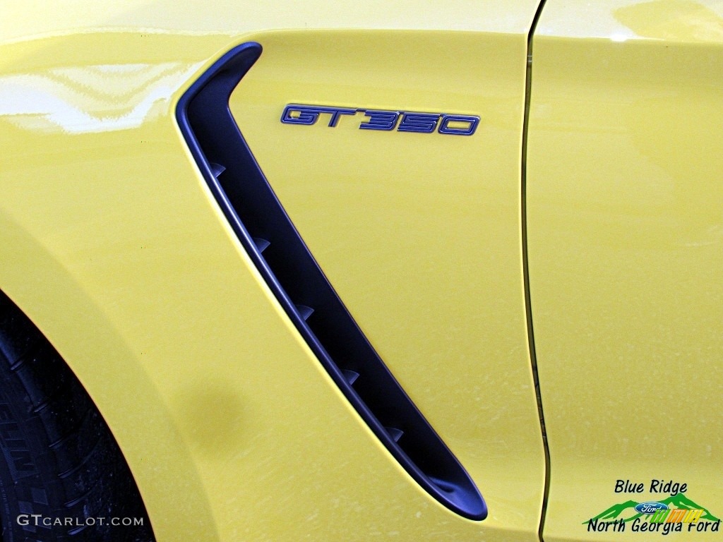 2017 Mustang Shelby GT350 - Triple Yellow / Ebony photo #41